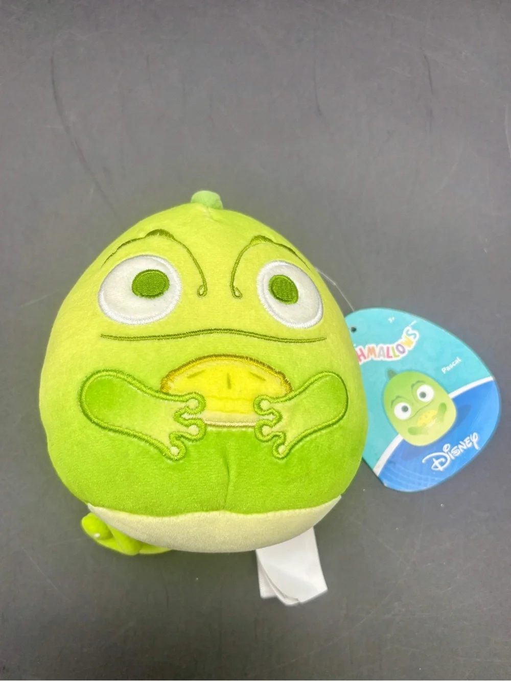 NWT Disney Squishmallows Pascal 8 Plush Tangled Green Chameleon Stuffed Animal